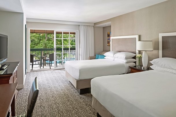 Hyatt Regency Newport Beach - Wohnbeispiel Balcony View Room (Zimmercodierung UB1)