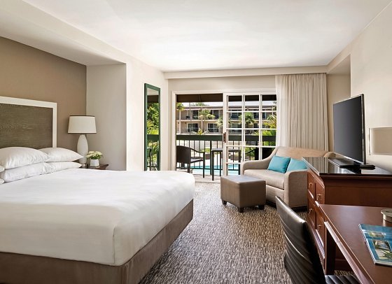 Hyatt Regency Newport Beach - Wohnbeispiel Balcony View Room (Zimmercodierung UB1)