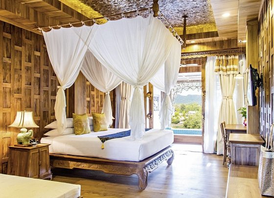 Santhiya Koh Chang Resort - Wohnbsp. Pool Suite Waterview Building (Zimmercodierung WB1)