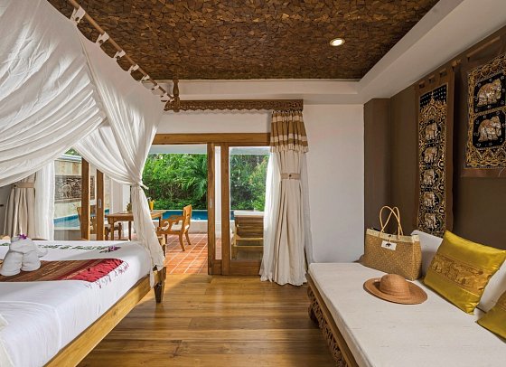Santhiya Koh Chang Resort - Wohnbeispiel Hideaway Pool Villa (Zimmercodierung VB5)