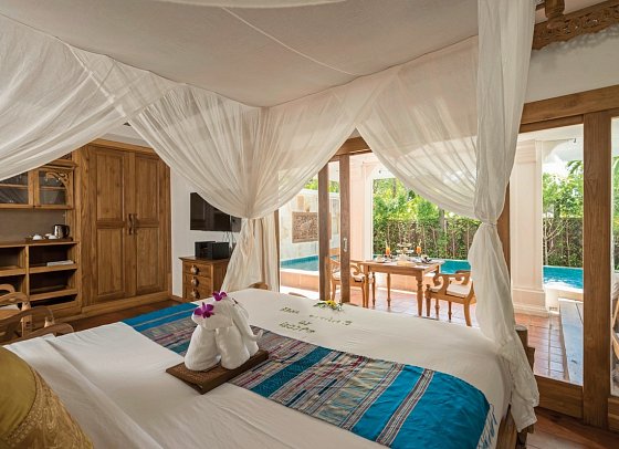 Santhiya Koh Chang Resort - Wohnbeispiel Hideaway Pool Villa (Zimmercodierung VB5)