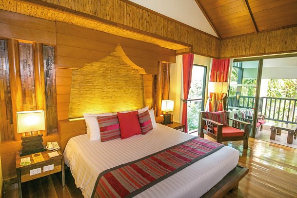 Centara Koh Chang Tropicana Resort - Wohnbeispiel Premium Deluxe Cabana Garden View (Zimmercodierung BB1)