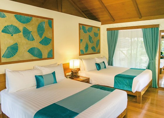 Centara Koh Chang Tropicana Resort - Wohnbeispiel Premium Deluxe Cabana Garden View (Zimmercodierung BB1)