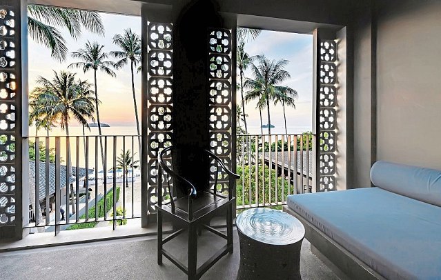 Awa Koh Chang - Wohnbeispiel Deluxe Beachfront (Zimmercodierung UDO)