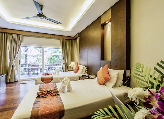 Koh Chang Paradise Resort & Spa - Wohnbeispiel Deluxe Bungalow (Zimmercodierung BD1)