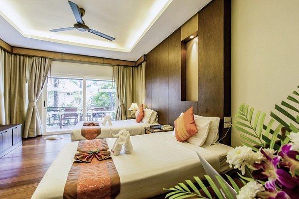 Koh Chang Paradise Resort & Spa - Wohnbeispiel Deluxe Bungalow (Zimmercodierung BD1)