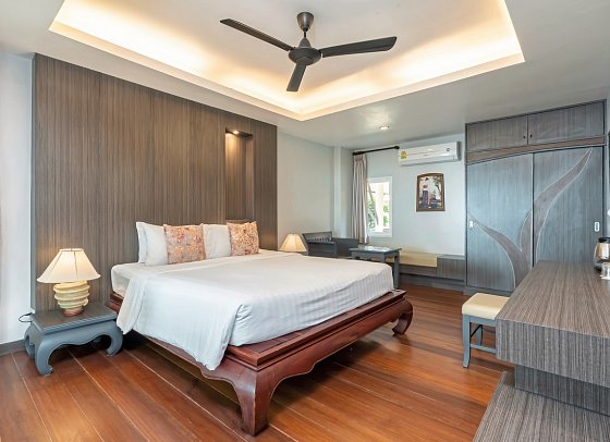 Koh Chang Paradise Resort & Spa - Wohnbeispiel Deluxe Beachfront Bungalow (Zimmercodierung BDO)
