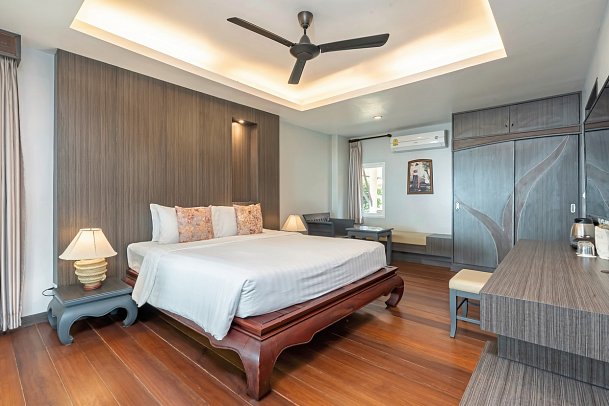 Koh Chang Paradise Resort & Spa - Wohnbeispiel Deluxe Beachfront Bungalow (Zimmercodierung BDO)