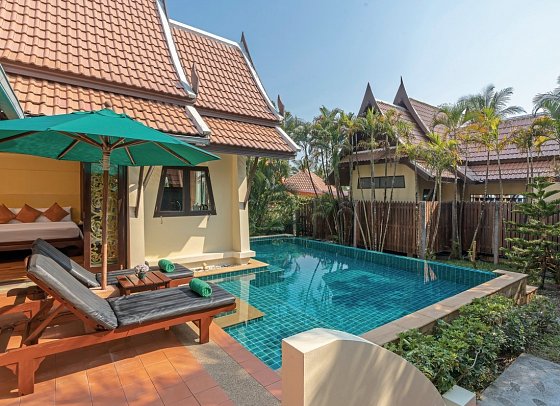 Koh Chang Paradise Resort & Spa - Wohnbeispiel Pool Villa (Zimmercodierung VB5)
