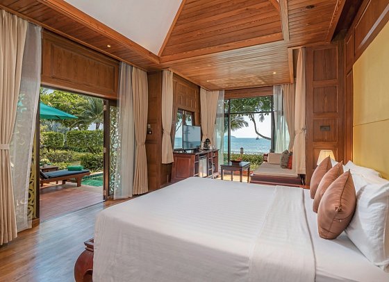 Koh Chang Paradise Resort & Spa - Wohnbeispiel Beachfront Pool Villa (Zimmercodierung VBO)