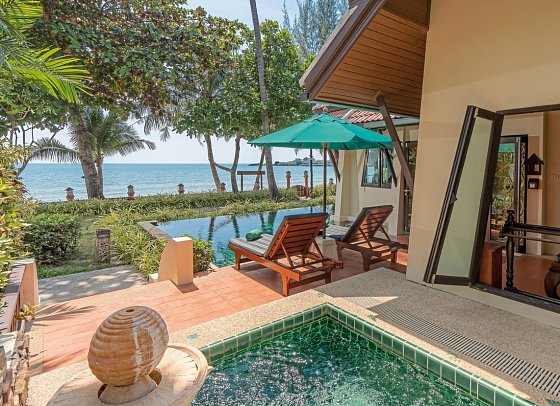 Koh Chang Paradise Resort & Spa - Wohnbeispiel Beachfront Pool Villa (Zimmercodierung VBO)