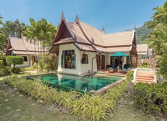 Koh Chang Paradise Resort & Spa - Wohnbeispiel Beachfront Pool Villa (Zimmercodierung VBO)
