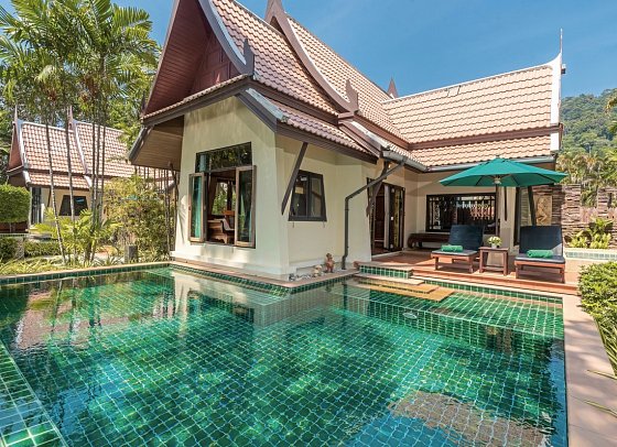 Koh Chang Paradise Resort & Spa - Wohnbeispiel Beachfront Pool Villa (Zimmercodierung VBO)