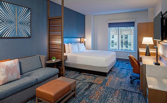 Hyatt House Tampa Downtown - Wohnbeispiel Studio Suite (Zimmercodierung SB1)