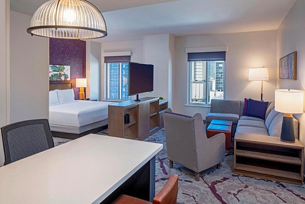 Hyatt House Tampa Downtown - Wohnbeispiel Studio Suite (Zimmercodierung SB1)