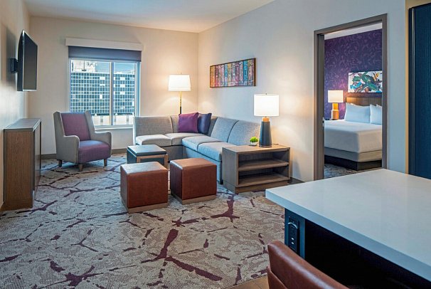 Hyatt House Tampa Downtown - Wohnbeispiel 1 Bedroom King Suite (Zimmercodierung WB1)