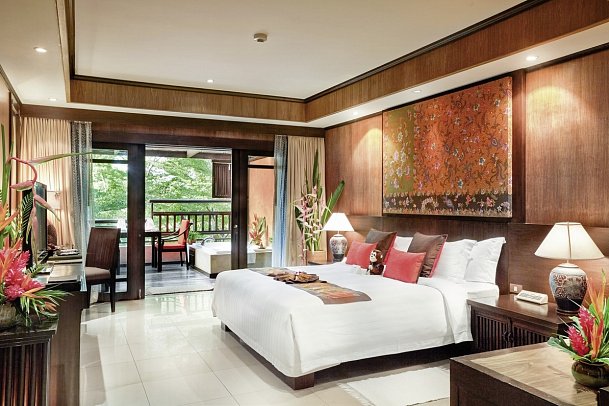 Bo Phut Resort & Spa - Wohnbeispiel Deluxe Room w/outdoor Jacuzzi (Zimmercodierung UD4)