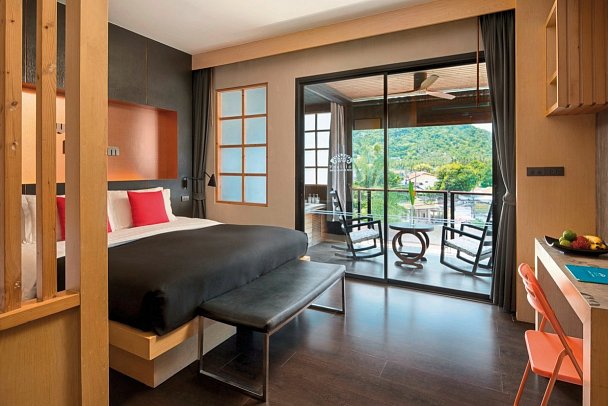 Pavilion Samui Villas & Resort - Wohnbeispiel Deluxe Jacuzzi Suite (Zimmercodierung WD1)