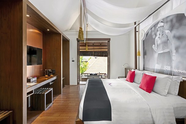 Pavilion Samui Villas & Resort - Wohnbeispiel Deluxe Balcony Suite (Zimmercodierung WD2)