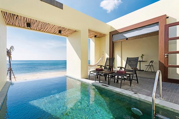 Pavilion Samui Villas & Resort - Wohnbeispiel Beachfront Pool Villa (Zimmercodierung VBO)