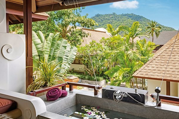 Pavilion Samui Villas & Resort - Wohnbeispiel Deluxe Balcony Suite (Zimmercodierung WD2)