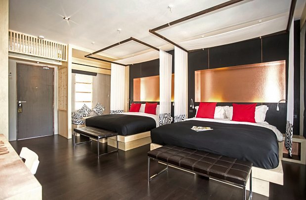 Pavilion Samui Villas & Resort - Wohnbeispiel Deluxe Jacuzzi Suite (Zimmercodierung WD1)