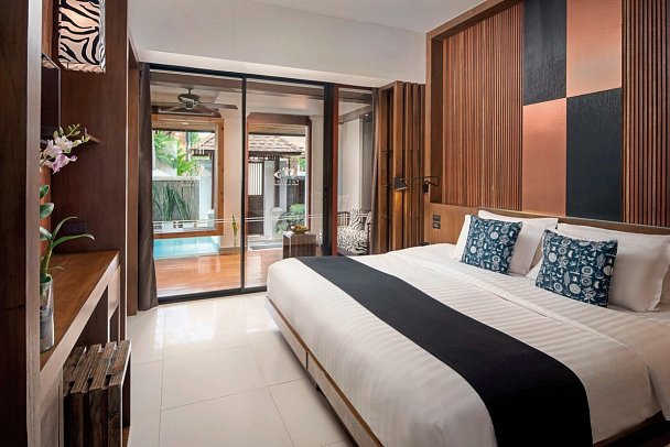 Pavilion Samui Villas & Resort - Wohnbeispiel Plunge Pool Suite (Zimmercodierung WB6)