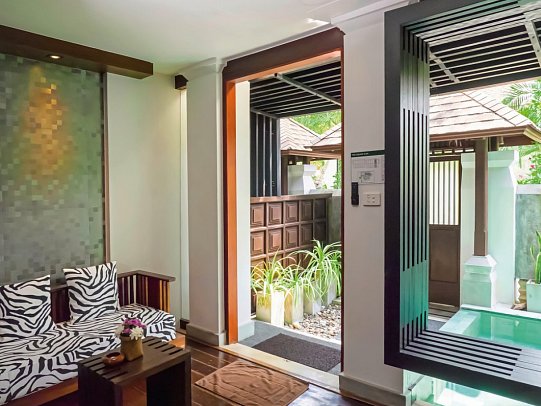 Pavilion Samui Villas & Resort - Wohnbeispiel Plunge Pool Suite (Zimmercodierung WB6)