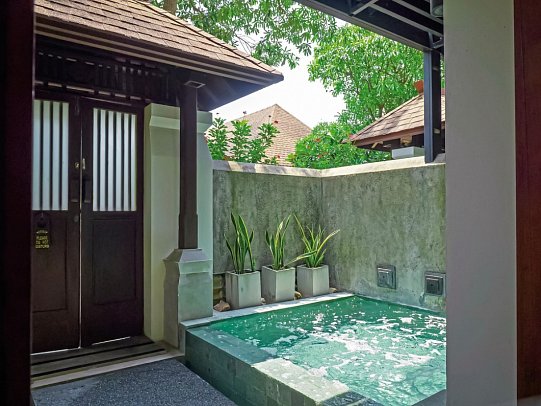 Pavilion Samui Villas & Resort - Wohnbeispiel Plunge Pool Suite (Zimmercodierung WB6)