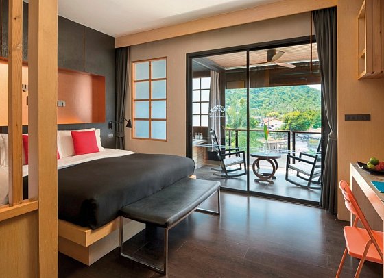 Pavilion Samui Villas & Resort - Wohnbeispiel Deluxe Jacuzzi Suite (Zimmercodierung WD1)