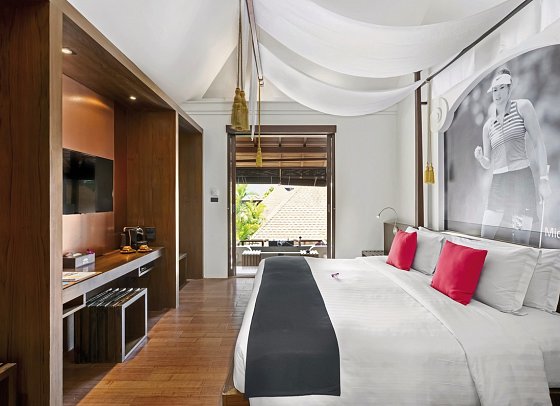 Pavilion Samui Villas & Resort - Wohnbeispiel Deluxe Balcony Suite (Zimmercodierung WD2)
