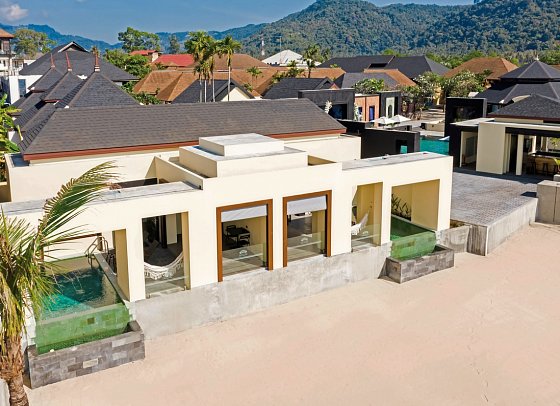 Pavilion Samui Villas & Resort - Wohnbeispiel Beachfront Pool Villa (Zimmercodierung VBO)