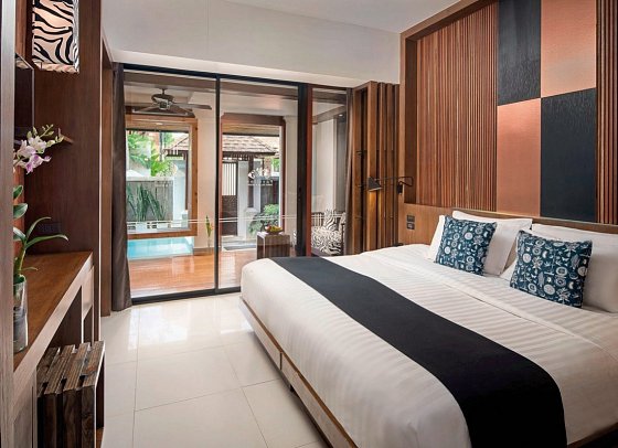 Pavilion Samui Villas & Resort - Wohnbeispiel Plunge Pool Suite (Zimmercodierung WB6)