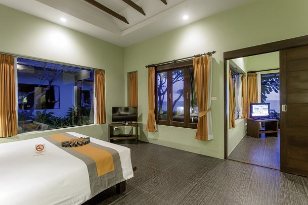 Baan Chaweng Beach Resort & Spa - Wohnbeispiel Beachfront Suite (Zimmercodierung WBO)