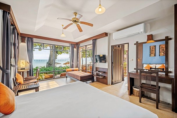 Baan Chaweng Beach Resort & Spa - Wohnbeispiel Beachfront Suite (Zimmercodierung WBO)