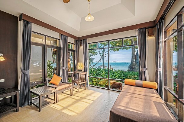 Baan Chaweng Beach Resort & Spa - Wohnbeispiel Beachfront Suite (Zimmercodierung WBO)