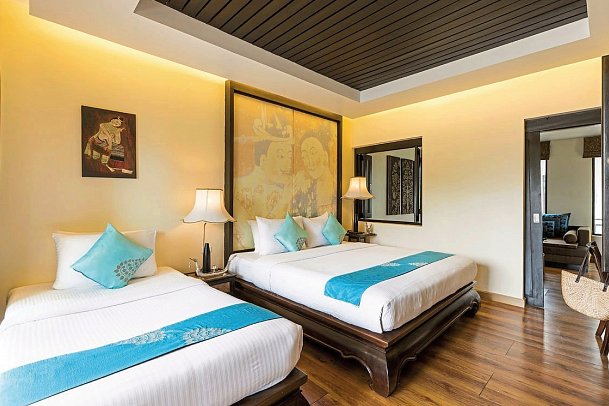 Dara Samui - Wohnbeispiel Deluxe Suite (Zimmercodierung WD1)