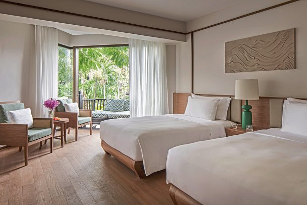 Anantara Bophut Koh Samui Resort - Wohnbeispiel Deluxe Garden View (Zimmercodierung UDG)