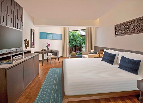 Anantara Bophut Koh Samui Resort - Wohnbeispiel Junior Garden Suite (Zimmercodierung JBG)