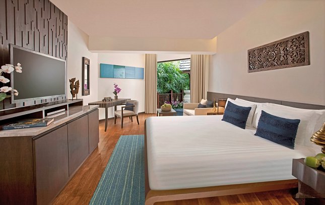 Anantara Bophut Koh Samui Resort - Wohnbeispiel Junior Garden Suite (Zimmercodierung JBG)
