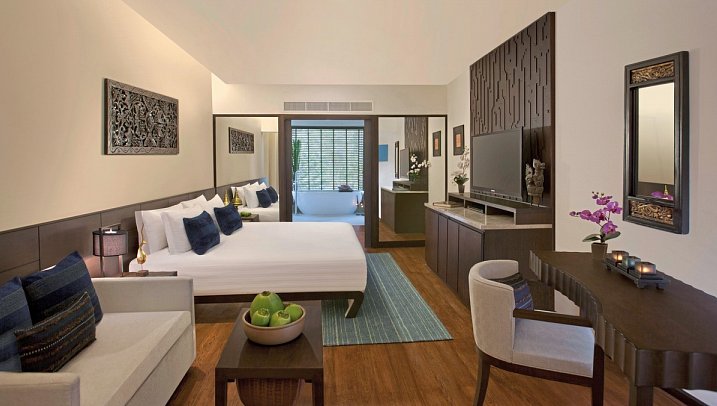 Anantara Bophut Koh Samui Resort - Wohnbeispiel Junior Garden Suite (Zimmercodierung JBG)