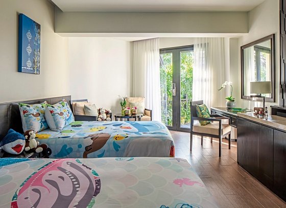 Anantara Bophut Koh Samui Resort - Wohnbeispiel Junior Garden Suite (Kids) (Zimmercodierung JBG)