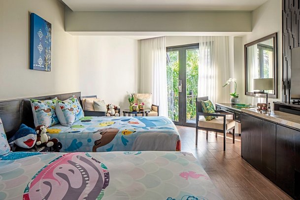 Anantara Bophut Koh Samui Resort - Wohnbeispiel Junior Garden Suite (Kids) (Zimmercodierung JBG)
