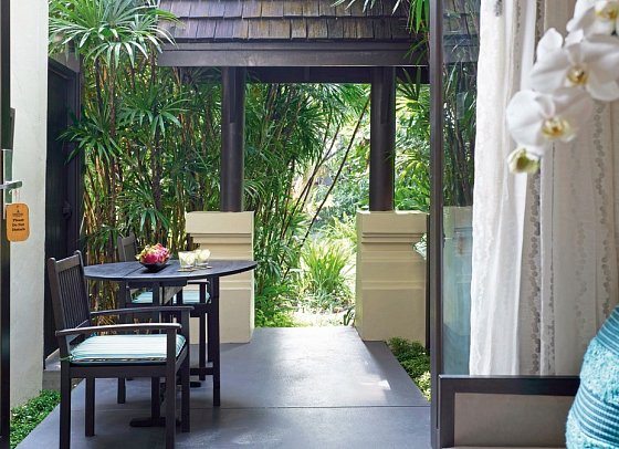 Anantara Bophut Koh Samui Resort - Wohnbeispiel Junior Garden Suite (Zimmercodierung JBG)