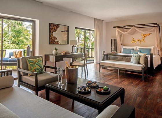 Anantara Bophut Koh Samui Resort - Wohnbeispiel Garden View Suite (Zimmercodierung WBG)