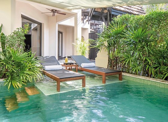 Anantara Bophut Koh Samui Resort - Wohnbeispiel Garden Pool Suite (Zimmercodierung WDG)