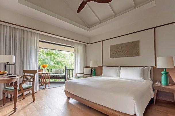 Anantara Bophut Koh Samui Resort - Wohnbeispiel Premier Garden View (Zimmercodierung UBG)