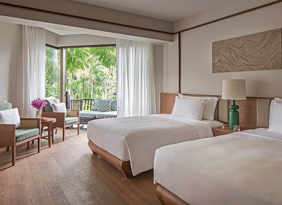 Anantara Bophut Koh Samui Resort - Wohnbeispiel Deluxe Garden View (Zimmercodierung UDG)