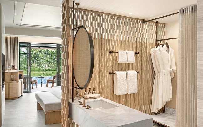 Centara Reserve Samui - Wohnbeispiel Deluxe Pool Access (Zimmercodierung UDQ)