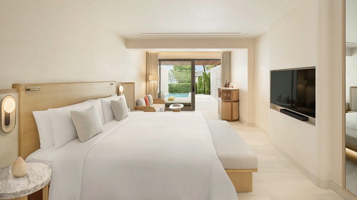 Centara Reserve Samui - Wohnbeispiel Reserve Pool Suite (Zimmercodierung WB1)